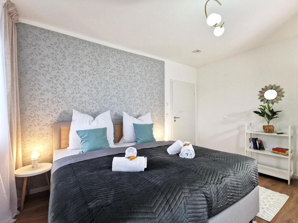 BohnApartments Haus Zocheblick - 2 kostenlose Parkplätze - sehr ruhig - 4 Schlafzimmer - Neubau - Vollausstattung - WLAN