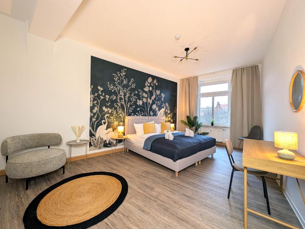 BohnApartments Stauffenberg City - gratis Parkplatz - 2 Badezimmer - 3 Schlafzimmer - WLAN