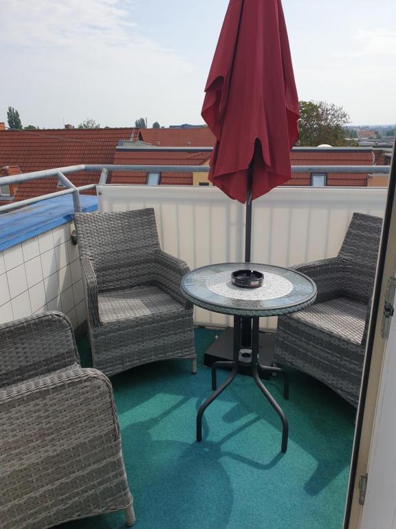 Dachgeschoss Apartment mit Ausblick