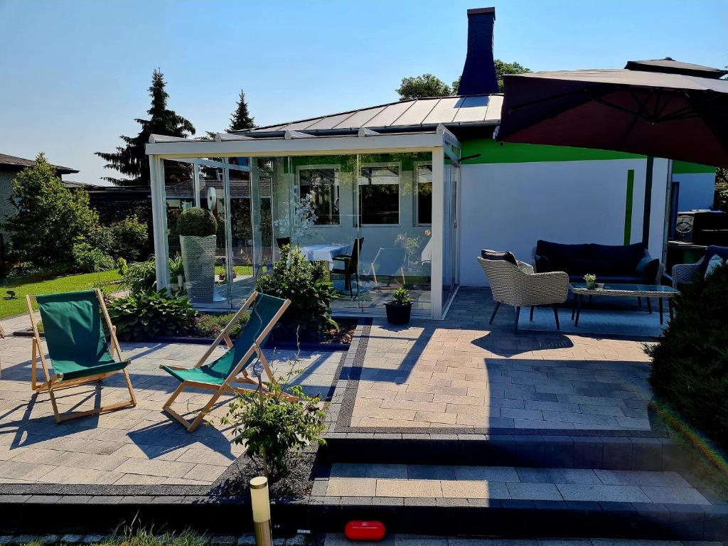Ferienhaus Grüner Bungalow Kontaktloser CheckIn