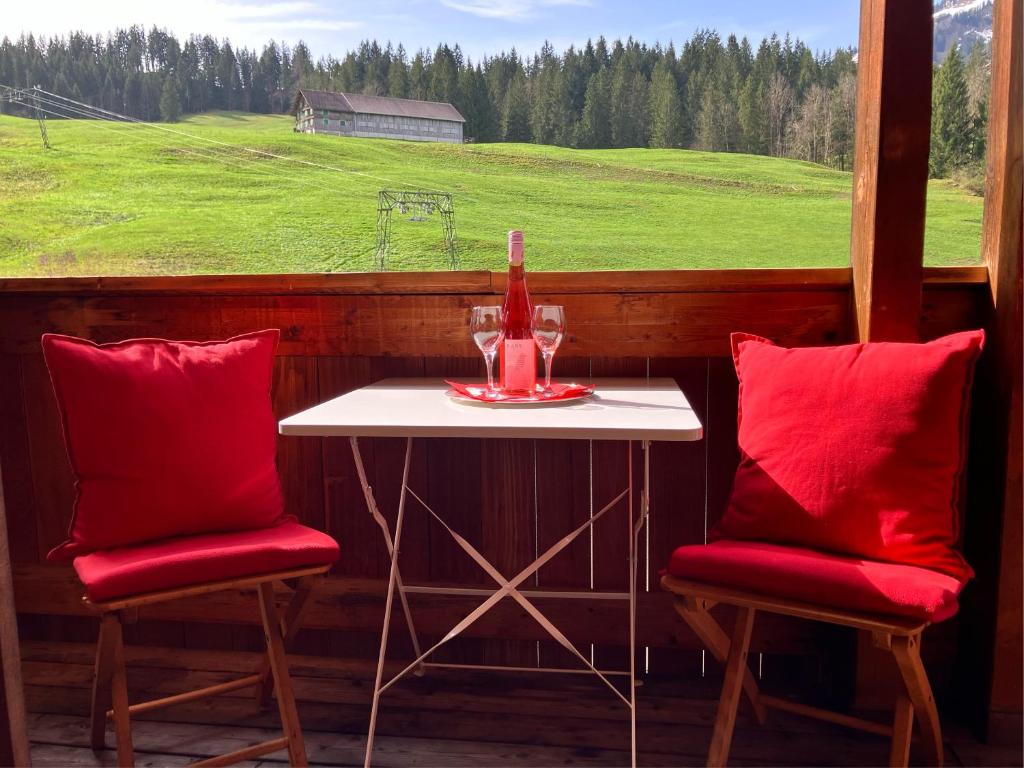 Ferienwohnung Bergblick am Rande der Wildnis
