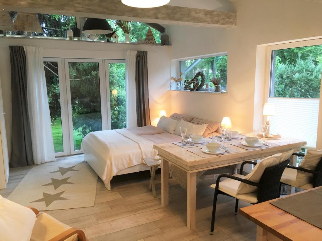 GartenApartment Strandgut mit Outdoor Whirlpool und Garten