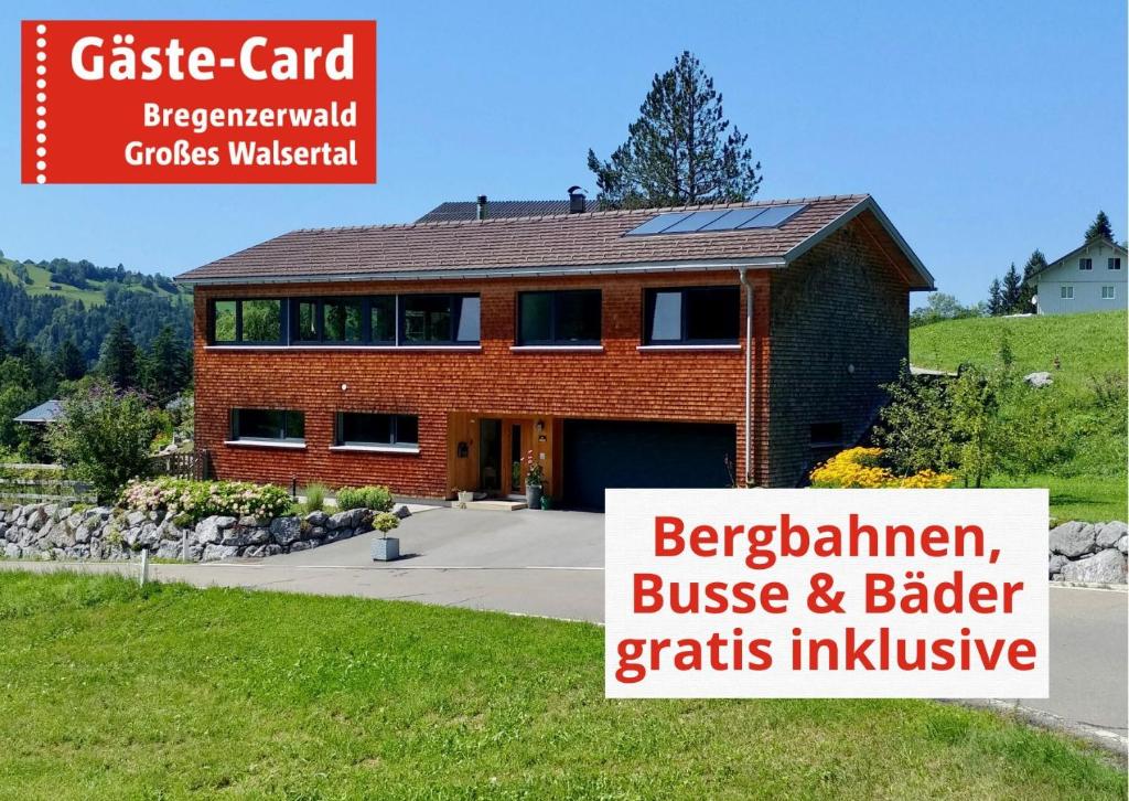 Harald s exklusives Ferienhaus in Langenegg