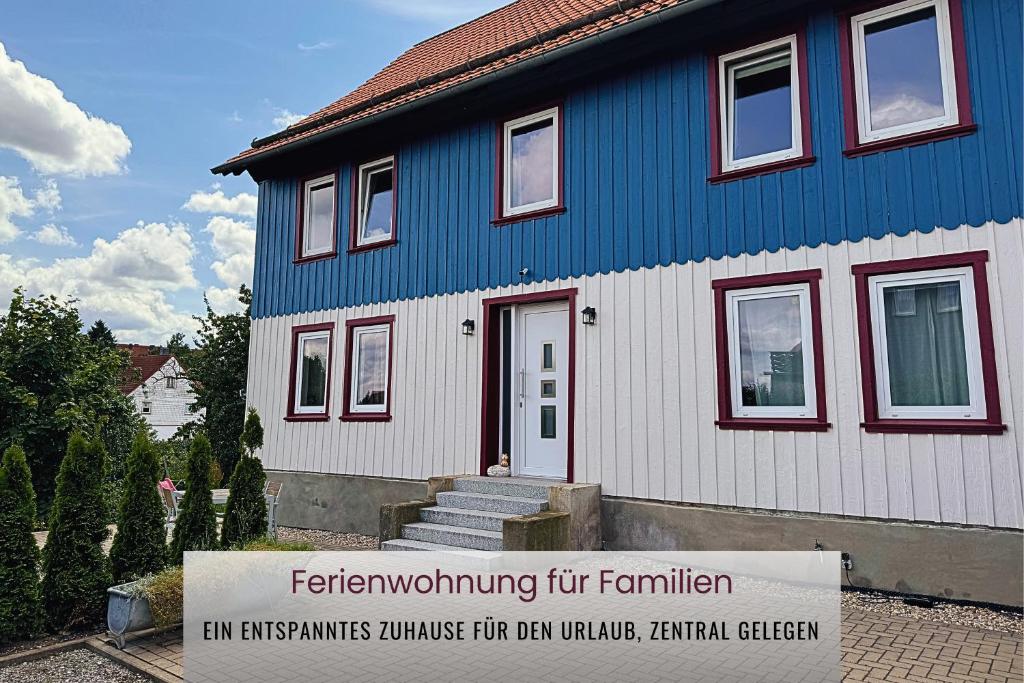 Haus Asgard - Komfortable Ferienwohnung für Familien, zentral gelegen im Harz