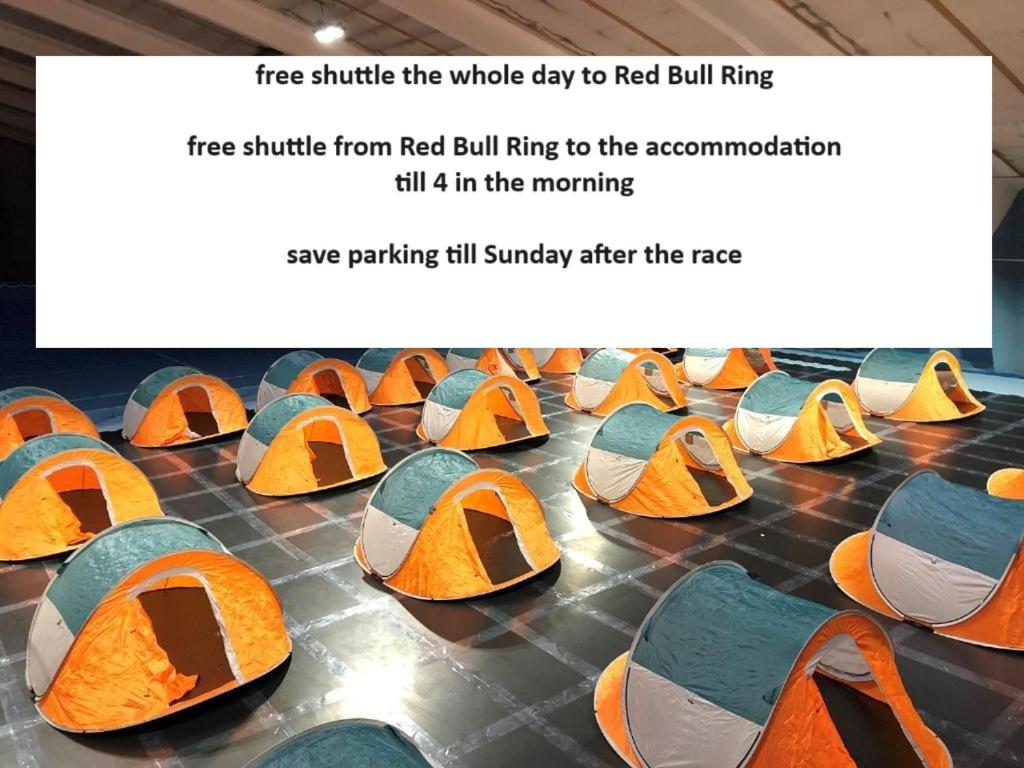 Indoor Camping Formel1 MotoGP Spielberg