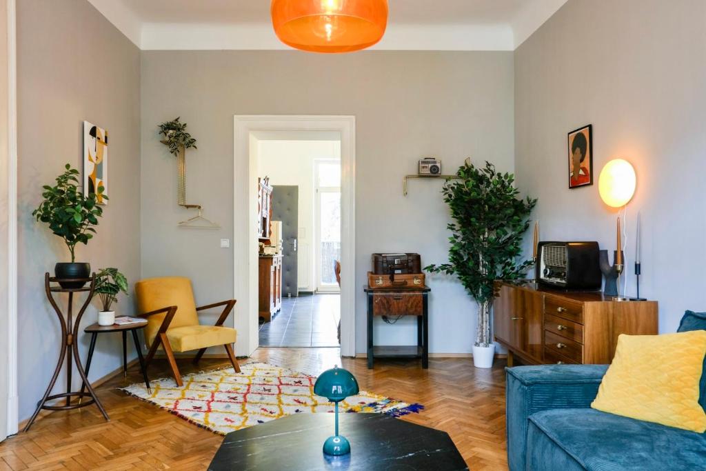 Kunstvolles Apartment im Zentrum - free parking