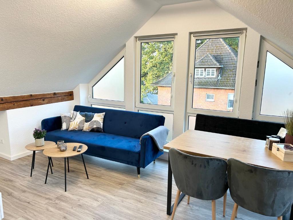 LGH-Moderne, ruhige Wohnung, Nähe zum Flughafen und Autobahn, 24h-self-check-in, vollausgestattet, DisneyPlus, Waschmaschine