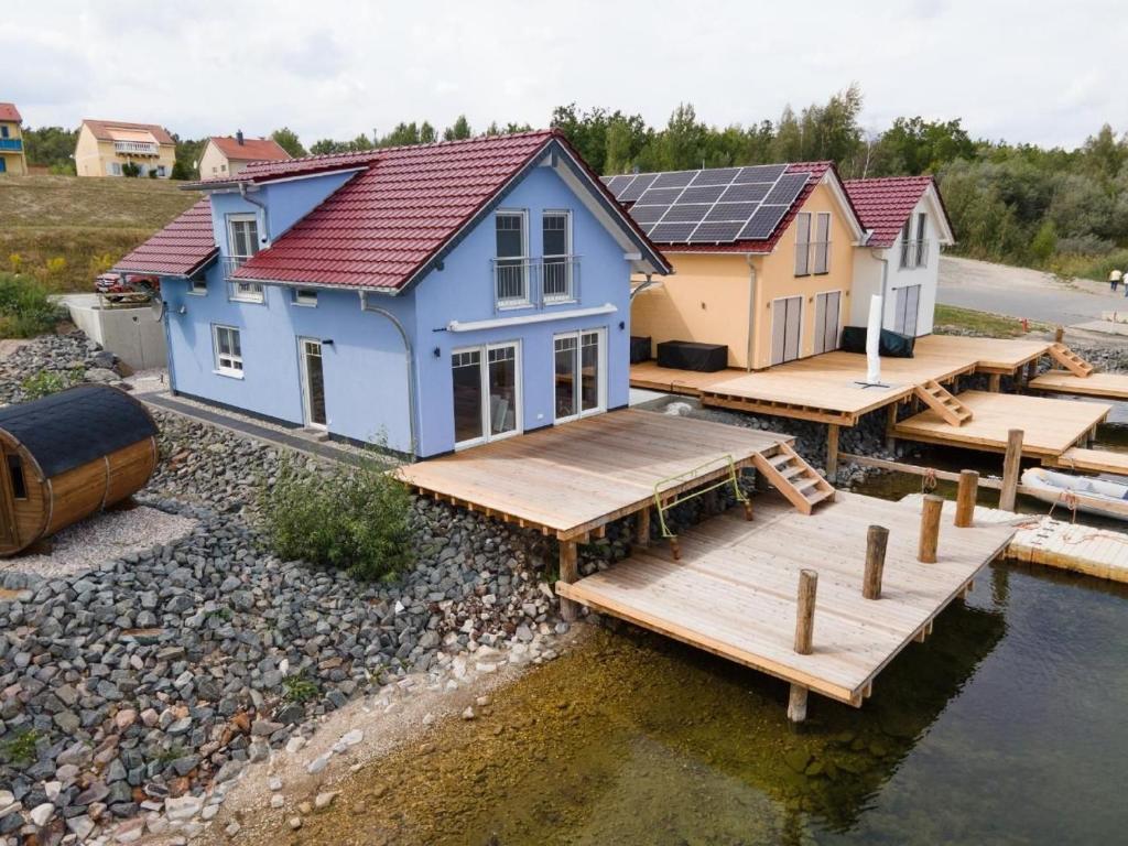 Seehaus Maria in der Marina Mücheln am Geiseltalsee