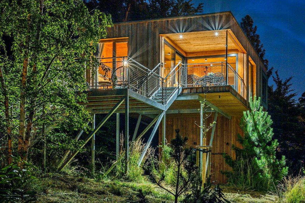 Treetop House Near Mount Brocken
